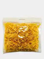 Оранжевый бумажный наполнитель для подарочных коробок (упаковки) - Оранжевый интенсив