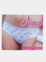 Трусы хлопковые заниженные slip Jadea 6037