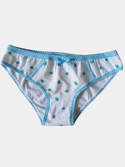 Трусы хлопковые заниженные slip Jadea 6037