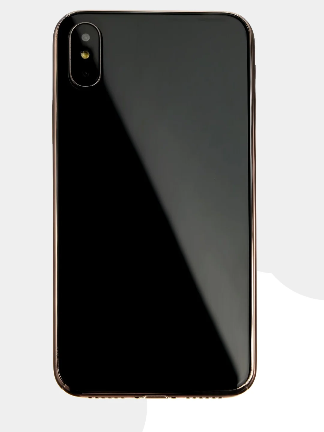 Защитное стекло. рамка на камеру для iPhone 10/X/XS/XSMAX. Цвет золото
