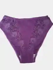 Трусы хлопковые с кружевной вставкой slip Jadea 788С