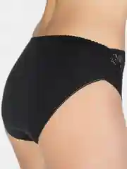 Трусы хлопковые с кружевной вставкой slip Jadea 788С
