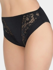 Трусы хлопковые с кружевной вставкой slip Jadea 788С