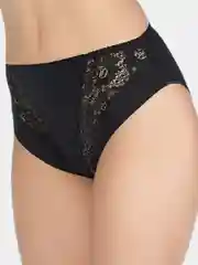 Трусы хлопковые с кружевной вставкой slip Jadea 788С