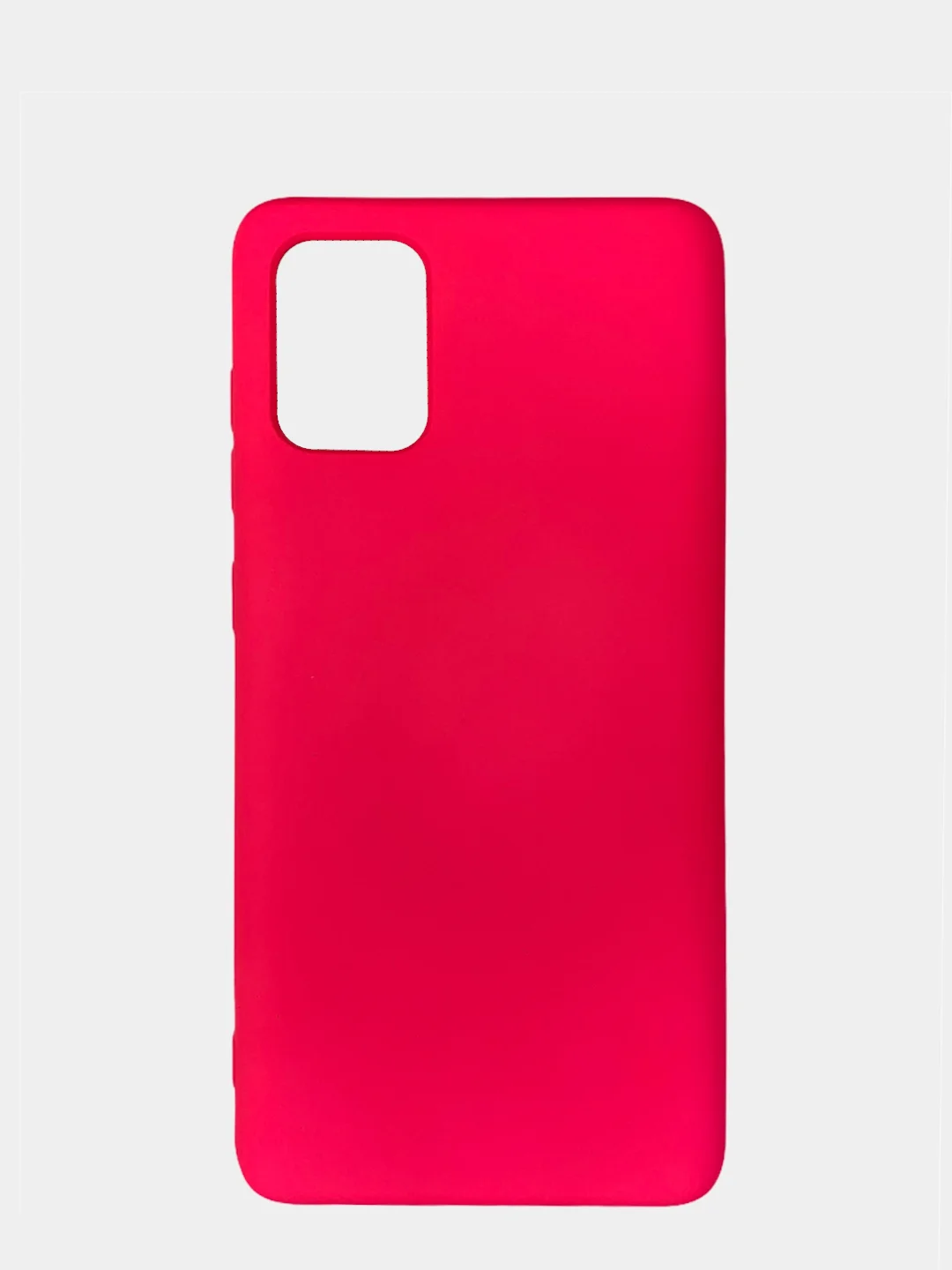 Фуксия чехол Samsung Galaxy A71, Самсунг Галакси А71 силиконовый Silicone Cover