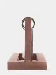 Бежевый календарь деревянный