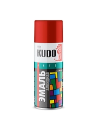 Эмаль универсальная KUDO 3P TECHNOLOGY, темно-серый, RAL 7012, 520 мл
