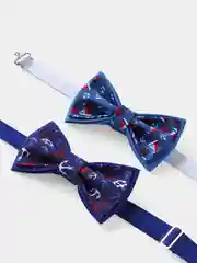 Галстук-бабочка "Морская"