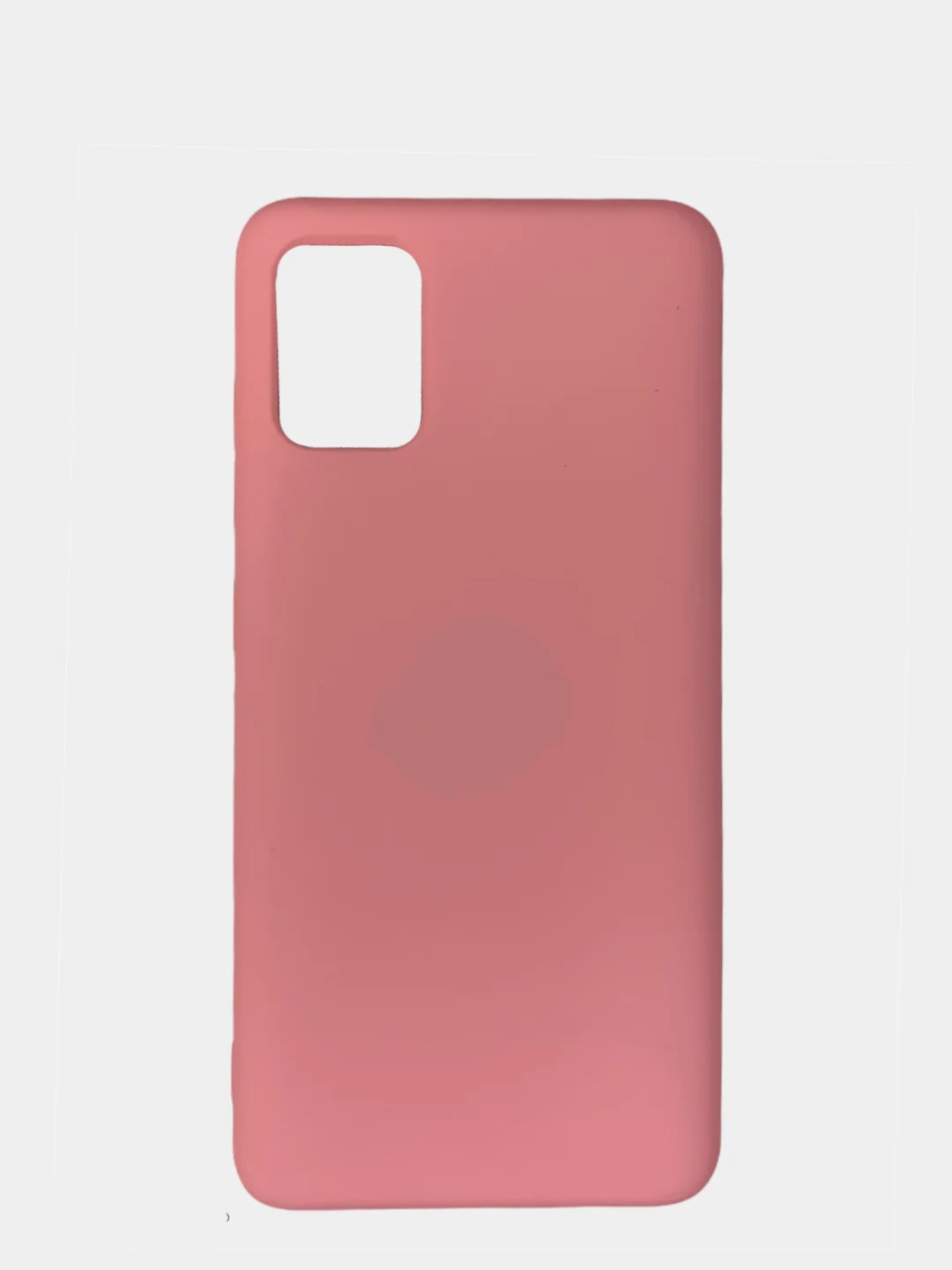 Розовый чехол Samsung Galaxy A51, Самсунг Галакси А51 силиконовый Silicone Cover