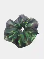 Зеленый резинка для волос объемная