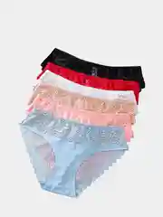 Трусы женские с широким кружевом