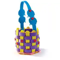Набор для детского творчества и рукоделия. Корзинка из фоамирана. Слоненок. Hobby Time