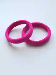 Фуксия резинки бесшовные 4 см, 2 шт/4 шт