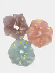 Резинка для волос тюль с ромашками лето/весна