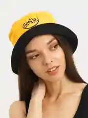 Желтый панама двухсторонняя, унисекс. Панама женская / мужская /детская, панама летняя, шляпа