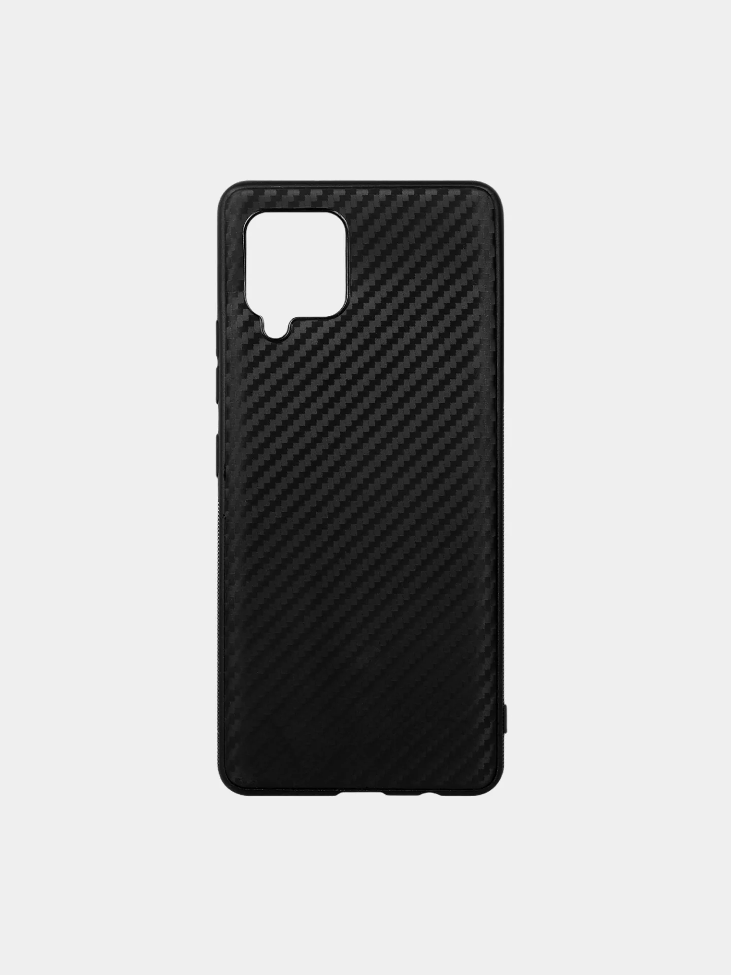 Карбоновый силиконовый чехол для Samsung A01, A01 CORE, A12, A20S, A41, A42 5G