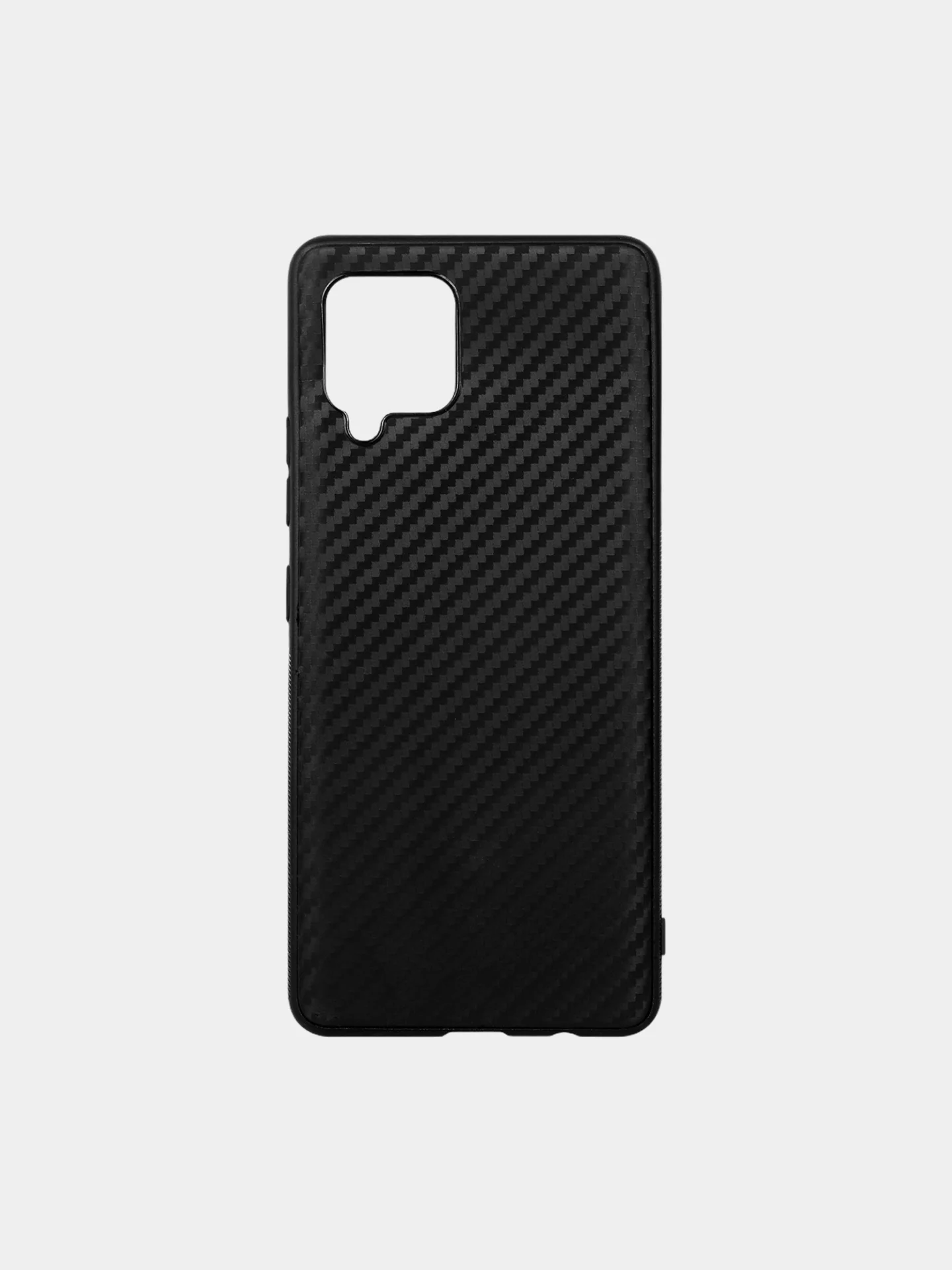 Карбоновый силиконовый чехол для Samsung A01, A01 CORE, A12, A20S, A41, A42 5G