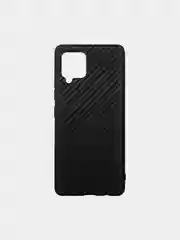 Карбоновый силиконовый чехол для Samsung A01, A01 CORE, A12, A20S, A41, A42 5G
