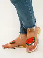 Шлёпанцы  Фрукты, 4цвета