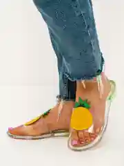 Шлёпанцы  Фрукты, 4цвета