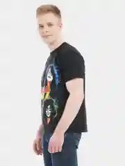 Футболка из хлопка, с принтом "Kiss"