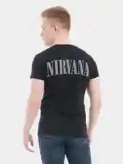 Футболка из хлопка с принтом  "Nirvana"