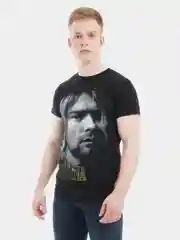Футболка из хлопка с принтом  "Nirvana"