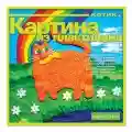 Набор для детского творчества. Лепка картины из пластилина Котик. Hobby Time