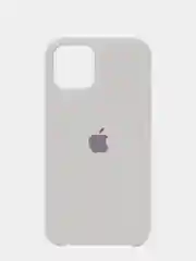 Бежевый меланж чехол Silicone Case для Apple iPhone 7/8/SE 2020, X/XS, 11, 12, 13, Pro, Pro MAX, Mini
