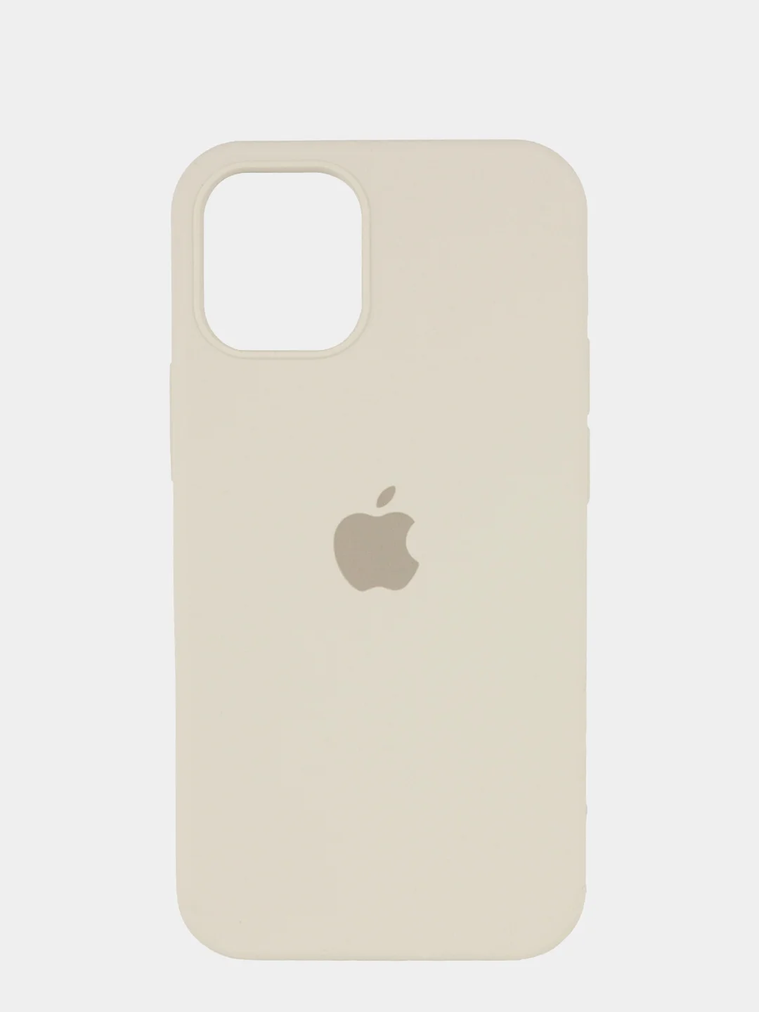 Бежевый чехол Silicone Case для Apple iPhone 7/8/SE 2020, X/XS, 11, 12, 13, Pro, Pro MAX, Mini