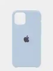 Голубой чехол Silicone Case для Apple iPhone 7/8/SE 2020, X/XS, 11, 12, 13, Pro, Pro MAX, Mini