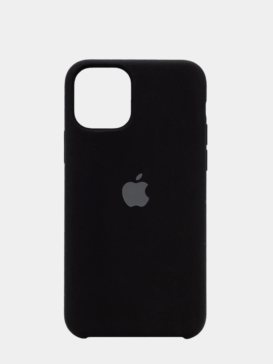 Черный чехол Silicone Case для Apple iPhone 7/8/SE 2020, X/XS, 11, 12, 13, Pro, Pro MAX, Mini