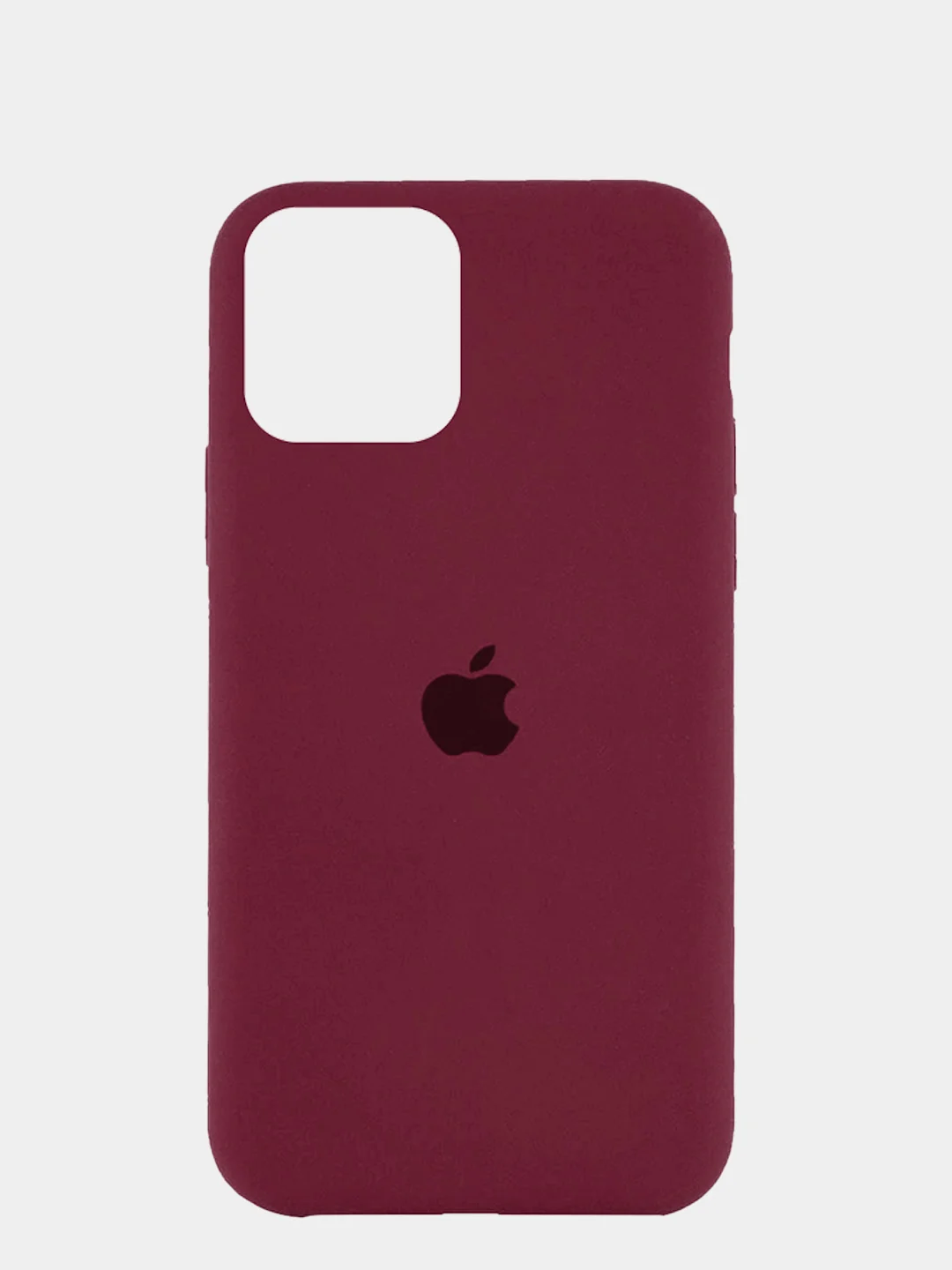 Багровый чехол Silicone Case для Apple iPhone 7/8/SE 2020, X/XS, 11, 12, 13, Pro, Pro MAX, Mini