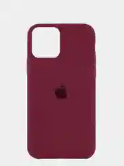 Багровый чехол Silicone Case для Apple iPhone 7/8/SE 2020, X/XS, 11, 12, 13, Pro, Pro MAX, Mini