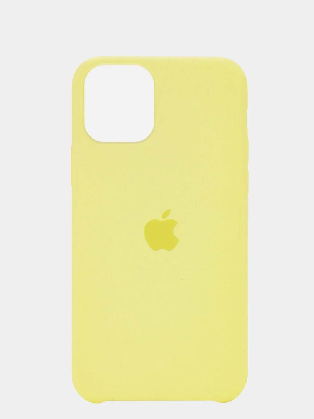 Лимонный чехол Silicone Case для Apple iPhone 7/8/SE 2020, X/XS, 11, 12, 13, Pro, Pro MAX, Mini
