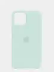 Мятный чехол Silicone Case для Apple iPhone 7/8/SE 2020, X/XS, 11, 12, 13, Pro, Pro MAX, Mini