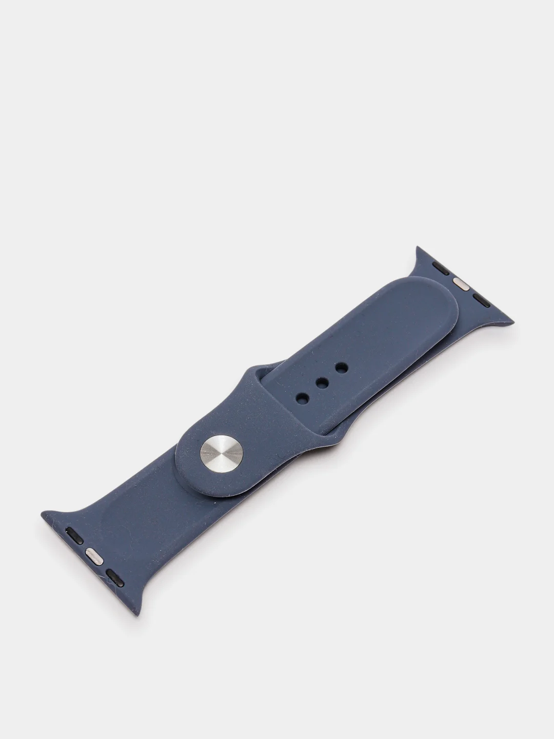 Синий силиконовый ремешок для Apple Watch   38/40 42/44