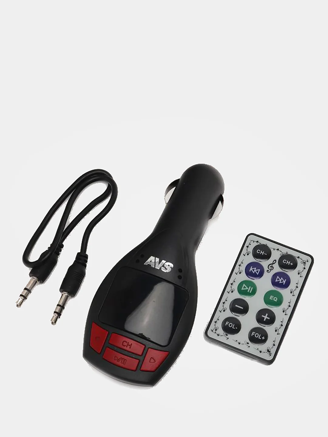 MP3 плеер, FM-трансмиттер, с дисплеем и пультом, AVS