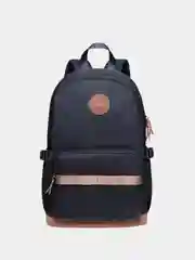 Черный рюкзак однотонный