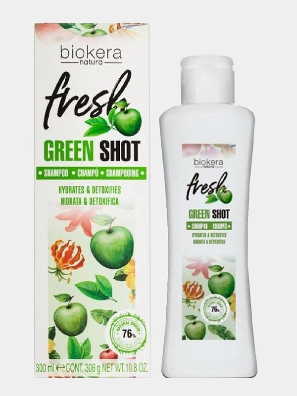 Шампунь Salerm Biokera Fresh Green Shot 300 мл