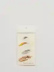 Угольный временные татуировки