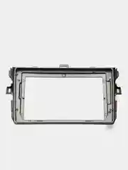 Переходная монтажная рамка 2-din 9 дюймов (22-003) Toyota Corolla (07-13) темно-серый