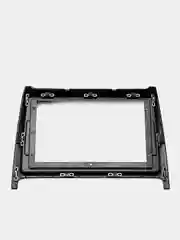 Переходная монтажная рамка 2-din 9 дюймов (22-540) Volkswagen Polo 2014+ серебро