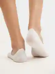 Носки-следки мужские с силиконом белые