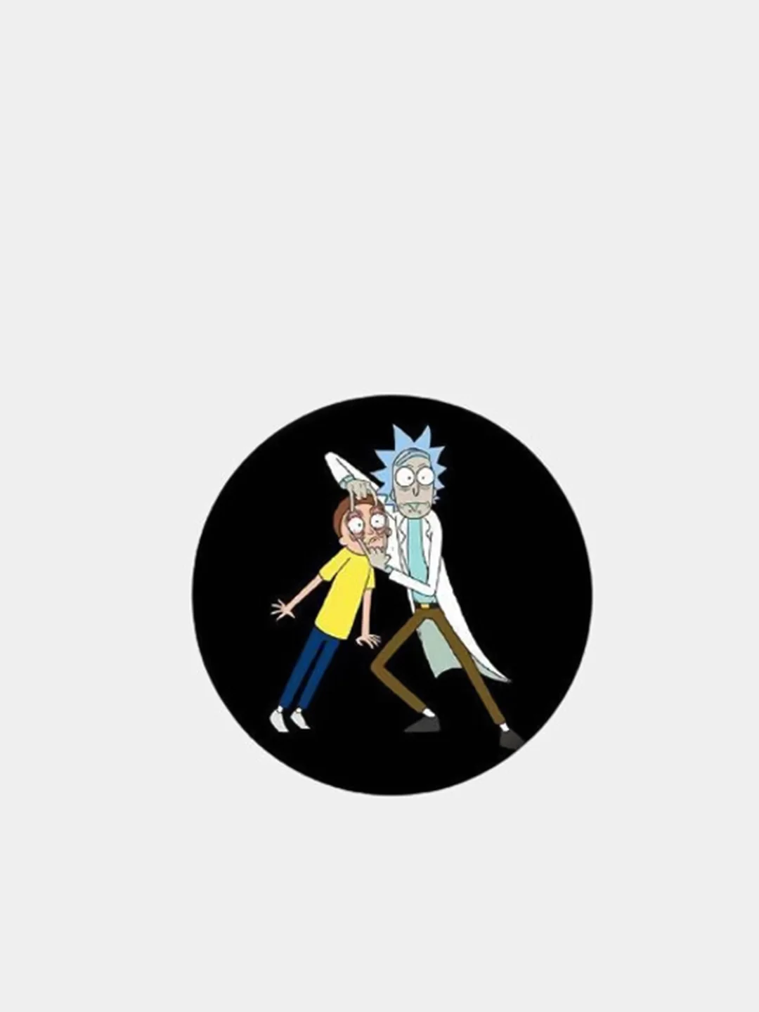 Ледяной значки Rick&Morty круглые, 20 видов