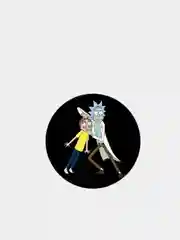 Ледяной значки Rick&Morty круглые, 20 видов