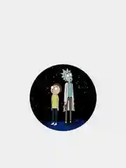 Мятный значки Rick&Morty круглые, 20 видов