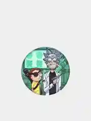 Зеленый значки Rick&Morty круглые, 20 видов