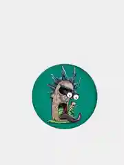 Розовый значки Rick&Morty круглые, 20 видов