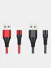 Кабель магнитный Quick Charge 5.0 Ампер+ магнитный коннектор для зарядки и передачи данных